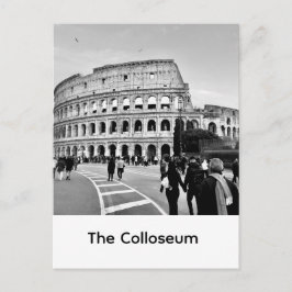 Majestätiska romerska Colosseum: Ikonisk solnedgån Vykort