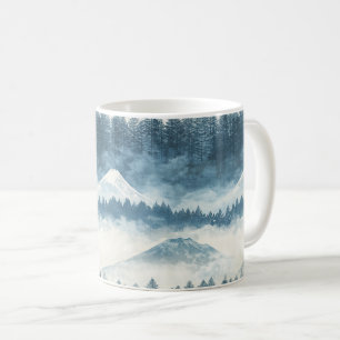 Majestätiska toppar - Berg för naturälskare (3) Kaffemugg