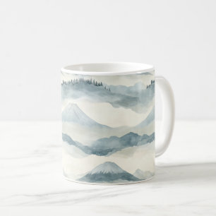 Majestätiska toppar - Berg för naturälskare (9) Kaffemugg