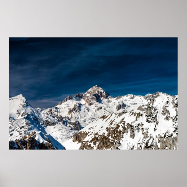 Majestätiska Triglav, Slovenien Poster (Framsidan)