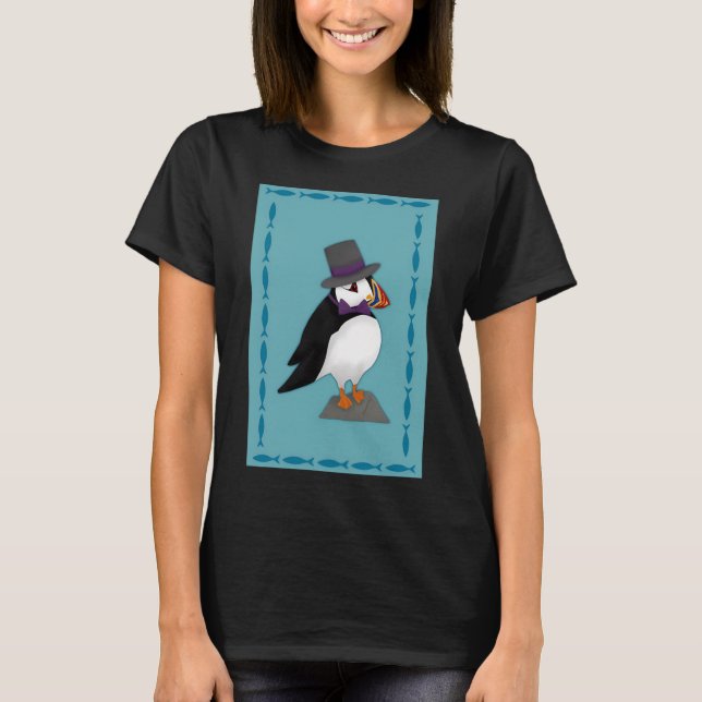 Majestätiske Mr Lunnefågel T Shirt (Framsida)