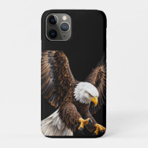 Majestätiskt skallig örn, slank telefonfodral