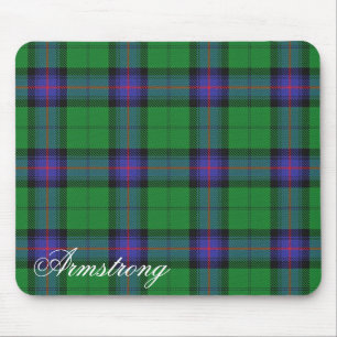Majestätiskt skotskt klan Armstrong-tartan Musmatta