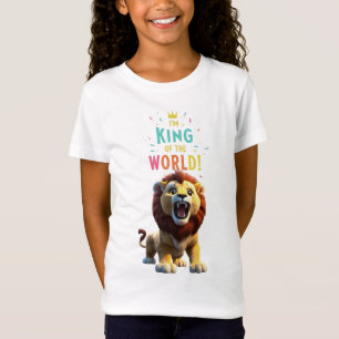 Majestäts rot: Lejona Kung Tecknaden T Shirt