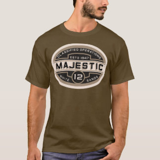 MAJESTIC 12 SEPIA T SHIRT