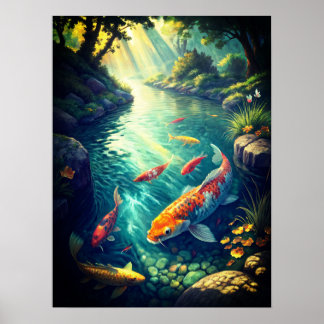 Majestic Ancic Chinese Ligcape med River och Poster