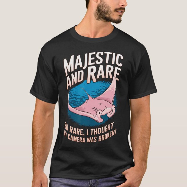 Majestic And Rare So Rare I Thought My Camera Was  T Shirt (Framsida)
