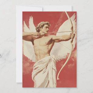 Majestic Angelic Archer - en symbol för Kärlek och Inbjudningar