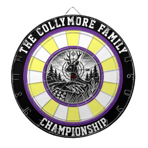 Majestic Antlered Hjort Artwork Darttavla