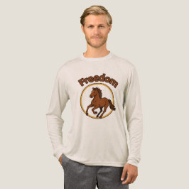 **Majestic Arabian Horse in the Golden Desert** T Shirt
