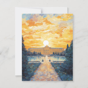 Majestic Austria Palace vid Sunset Vykort