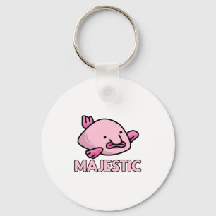 Majestic Blobfish Nyckelring