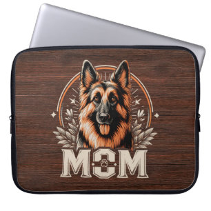 Majestic Bond: Gee Vaucher German Shepherd Hund Ma Laptop Fodral