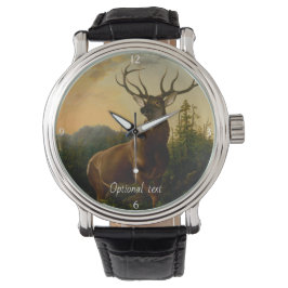 Majestic Buck i bergen Armbandsur