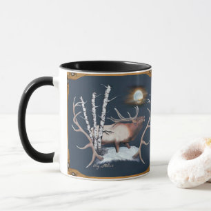 Majestic Bull Elk Mugg