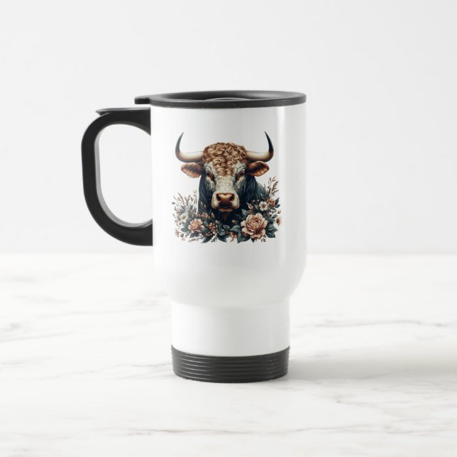 Majestic Bull i Bloom Resemugg (Vänster)