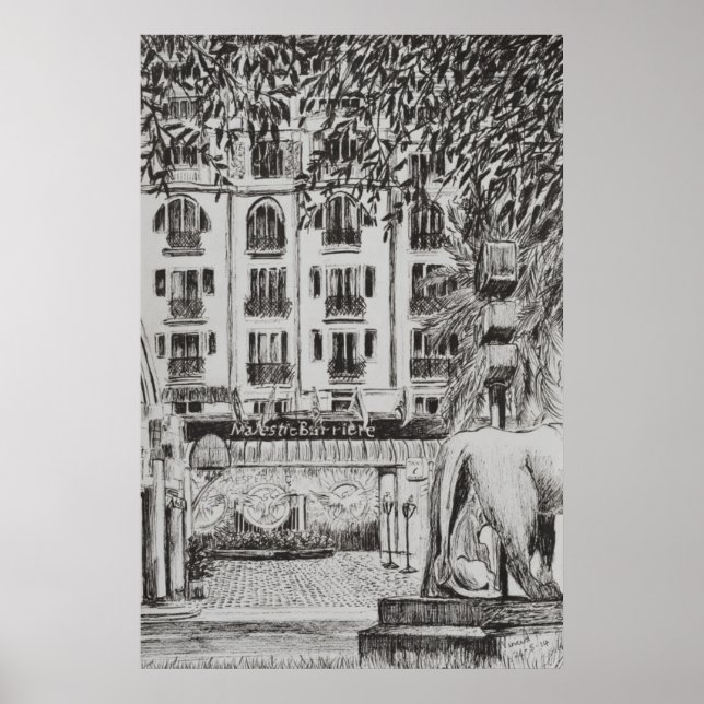 Majestic Cannes Film festival Mode TV Poster (Framsidan)