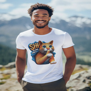 Majestic Cat Silhouette utan bil T Shirt