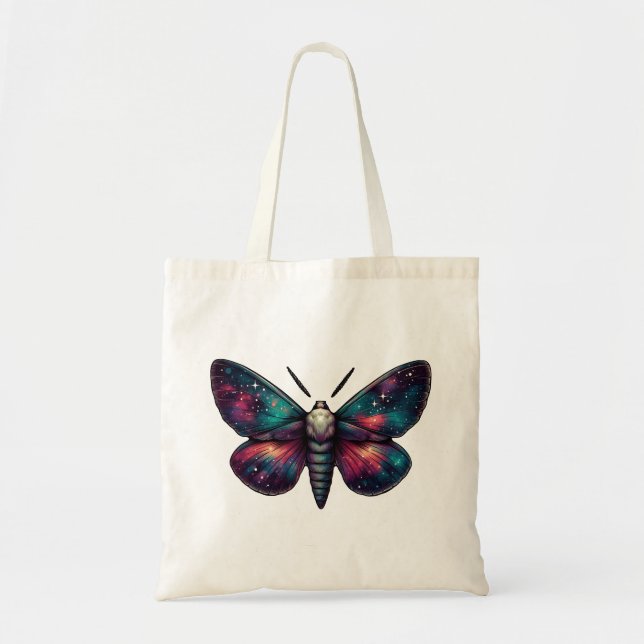 Majestic Celestial Moth - Space Mystic Tygkasse (Framsidan)