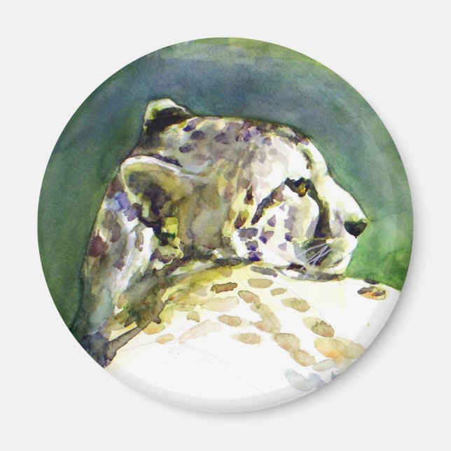 Majestic Cheetah Magnet (Framsidan)