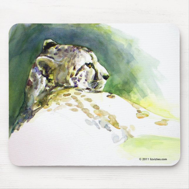 Majestic Cheetah Mousepad Musmatta (Framsidan)