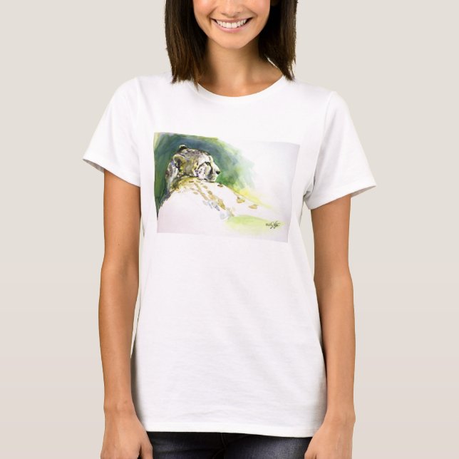 Majestic Cheetah Shirt T-shirt (Framsida)