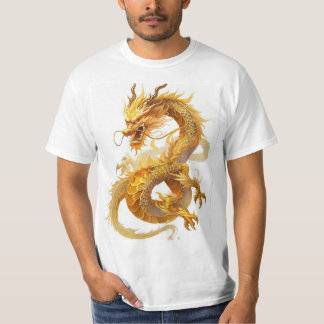 Majestic Chinese Dragon T-Shirt-Bold & Snyggt Des T Shirt
