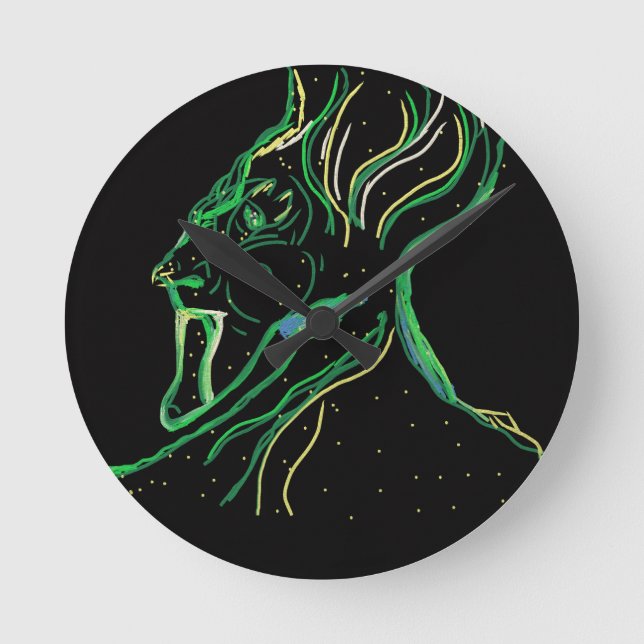 Majestic Constellation  Rund Klocka (Framsida)