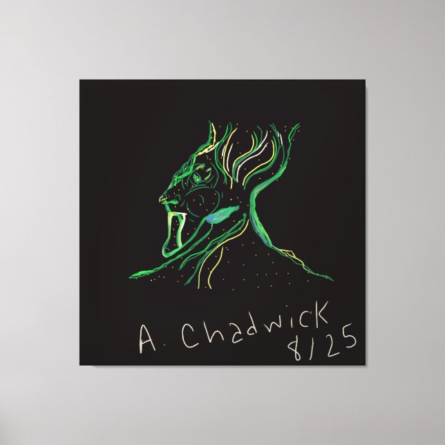 Majestic Constellation Stretched Canvas (Framsida)