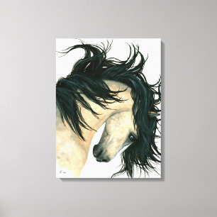 Majestic Dappled Buckskin Horse Canvas av Bihrle