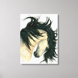 Majestic Dappled Buckskin Horse Canvas av Bihrle