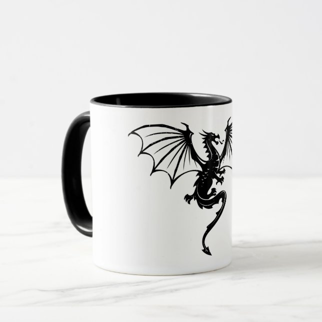 Majestic Dragon Mugg (Framsida vänster)