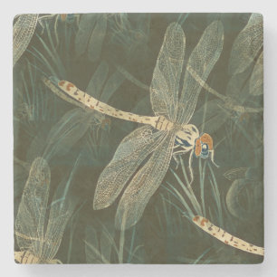 Majestic Dragonfly Mönster Stenunderlägg