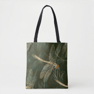 Majestic Dragonfly Mönster  Tygkasse