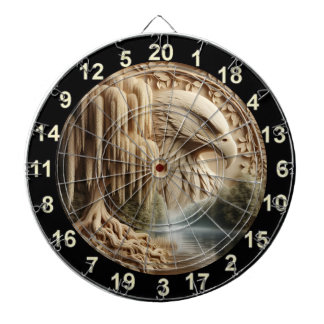 Majestic Eagle bortser från Serene Sjö Darttavla