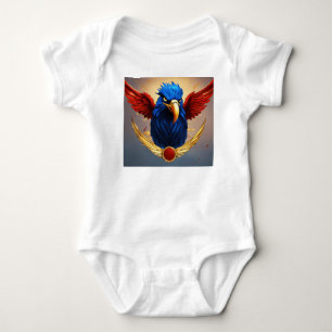 Majestic Eagle Emblem White Background T-Shirt