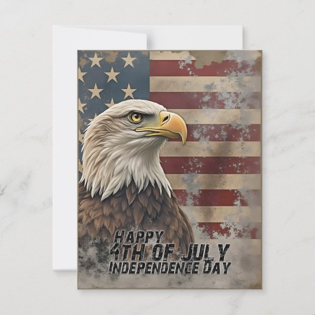 Majestic Eagle & Flagga - Frihetens anda (Framsida)