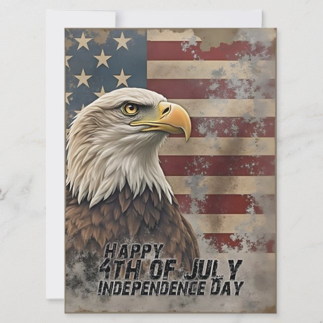 Majestic Eagle & Flagga - Frihetens anda (Framsida)