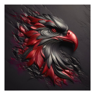 Majestic Eagle Gaze Fototryck