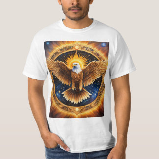 Majestic Eagle Graphic T-Shirt - Premium Cotton Te