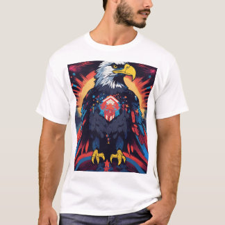 Majestic Eagle Graphic T-shirt Släpp loss din själ