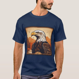 ’Majestic Eagle Graphic T-Shirt’ T Shirt