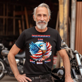 Majestic Eagle Patriotic Pride Independence day T Shirt