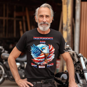 Majestic Eagle Patriotic Pride Independence day T Shirt