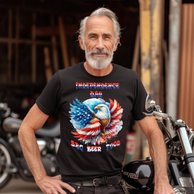 Majestic Eagle Patriotic Pride Independence day T Shirt (Skapare uppladdad)