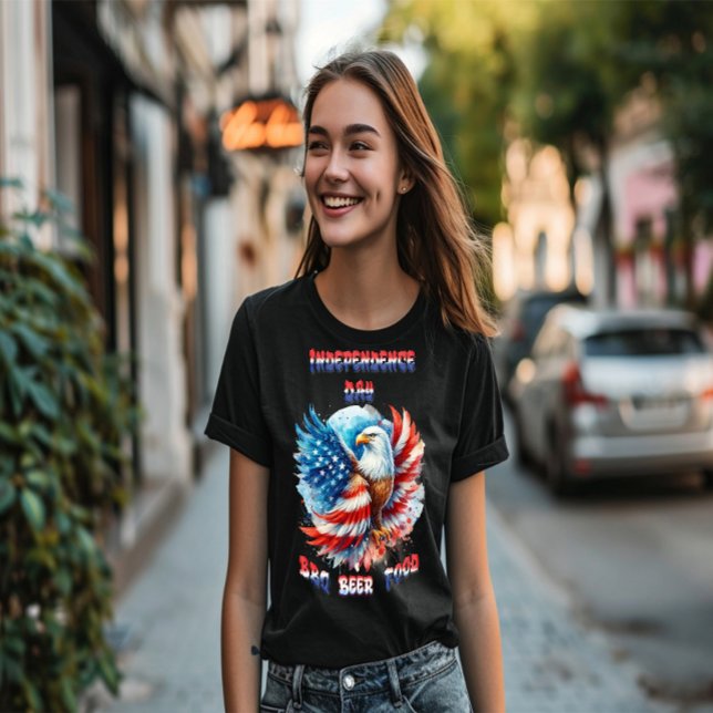 Majestic Eagle Patriotic Pride Independence day T Shirt (Skapare uppladdad)