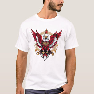 Majestic Eagle Power och Pride Luxury T-Shirt