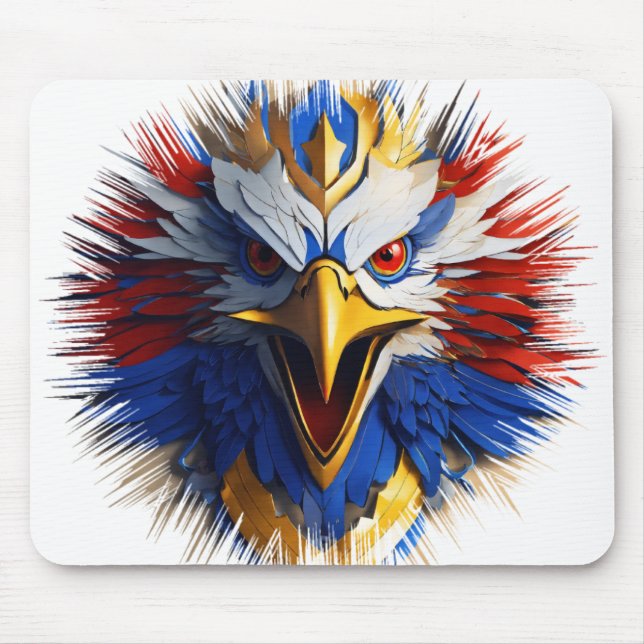 Majestic Eagle Prated Mouse Pad Musmatta (Framsidan)