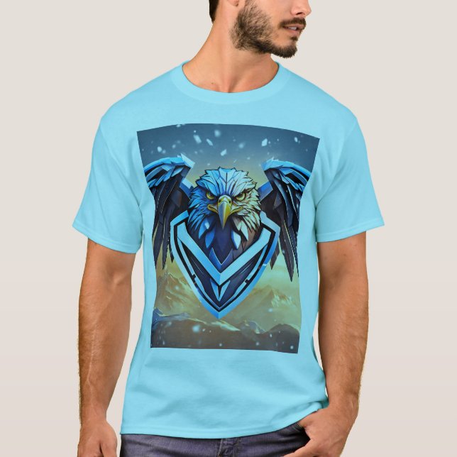 Majestic Eagle Soar T-Shirt (Framsida)