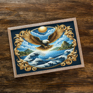 Majestic Eagle Soaring Poster